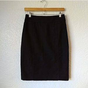 Loft Black Pencil Skirt